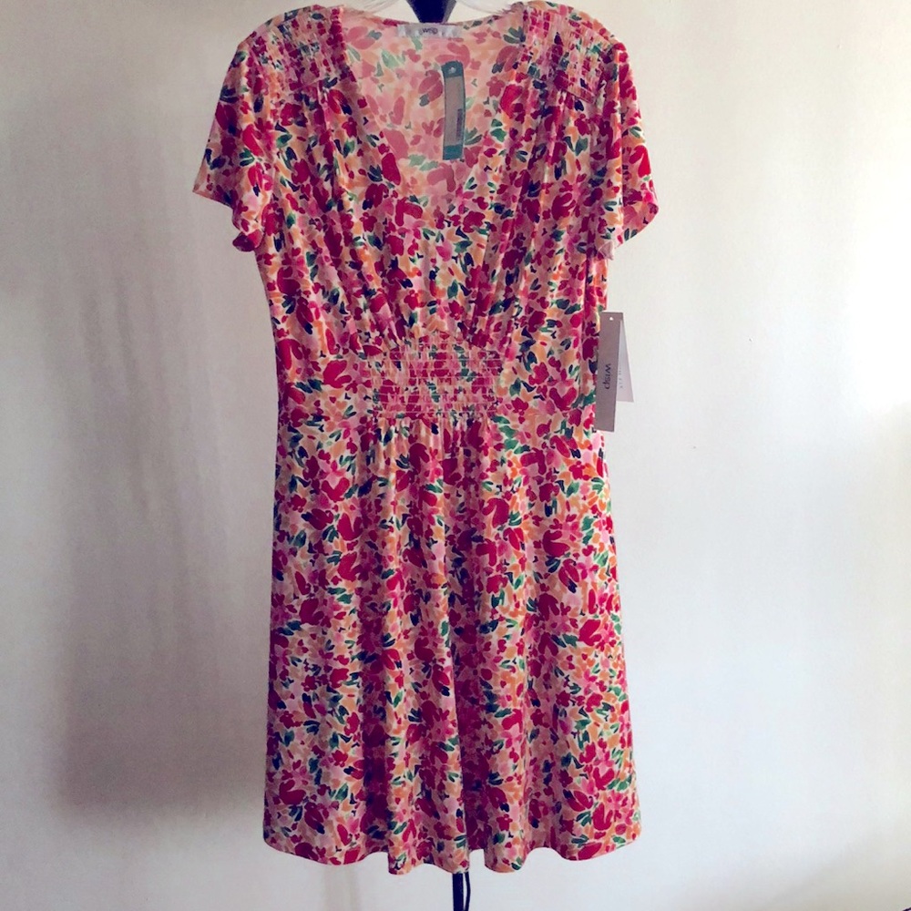 Flowy floral dress